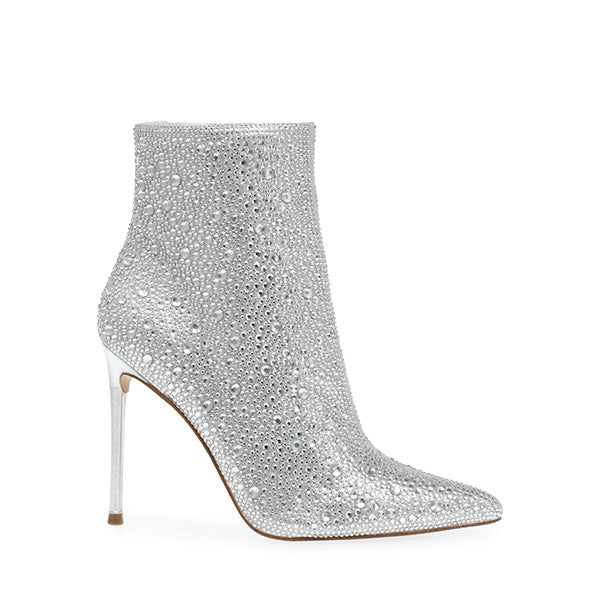 Steve Madden VALORA Silver Women's Boots Side
