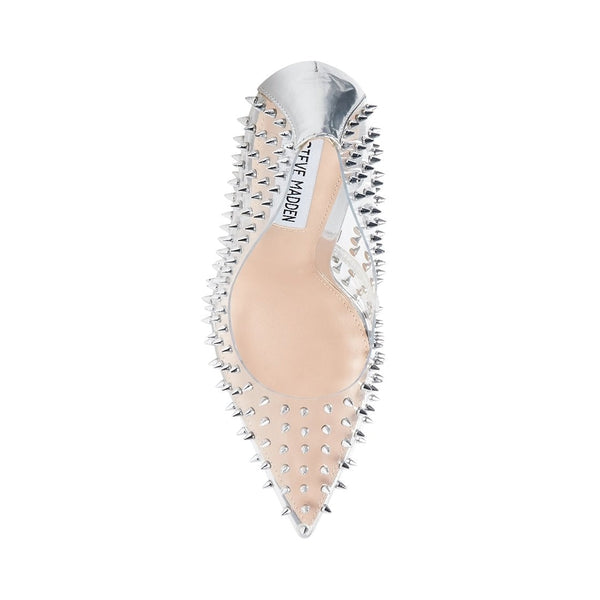 VALA-S Clear Pumps by Steve Madden - Top View - view 4