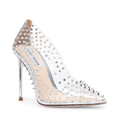 STEVE MADDEN VALA STUD CLEAR WHAT A STUD