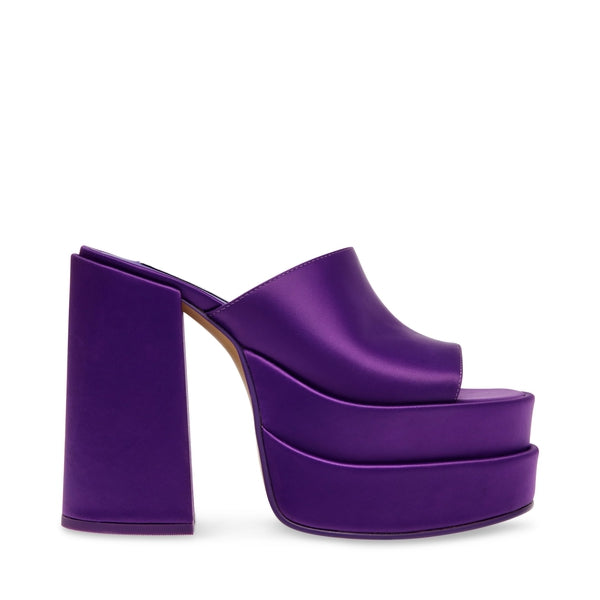STEVE MADDEN CAGEY PURPLE SATIN ALL PRODUCTS
