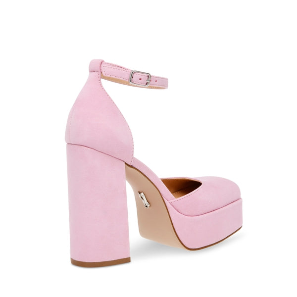 CHARMIN Pink Heels by Steve Madden - back side  view