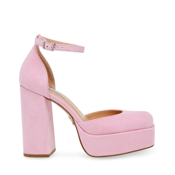 CHARMIN Pink Heels by Steve Madden - side view