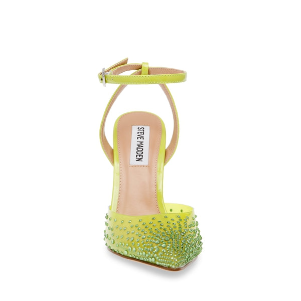 REVERT Neon Lime Pumps by Steve Madden - front view