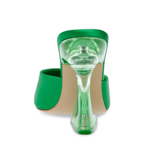 STEVE MADDEN SKY-HIGH GREEN SATIN ALL PRODUCTS