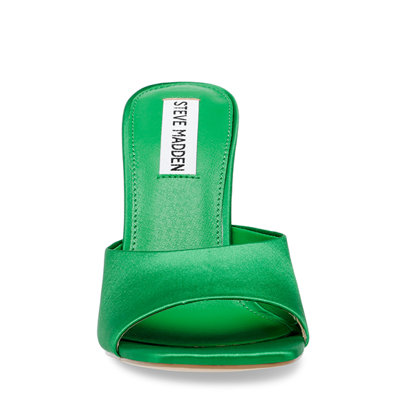 STEVE MADDEN SKY-HIGH GREEN SATIN ALL PRODUCTS