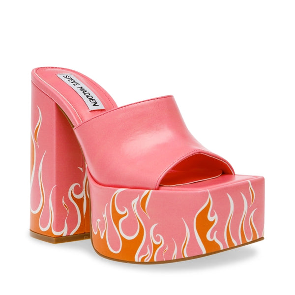 STEVE MADDEN TRIXIE-F PINK ORANGE ALL PRODUCTS