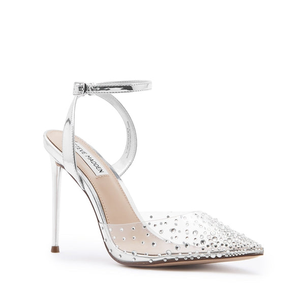REVERT Silver Pumps by Steve Madden - Front Side View - view 2