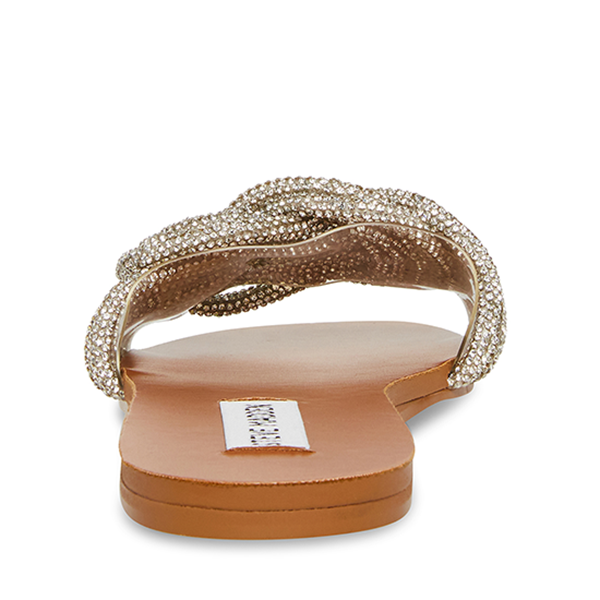 ADORE Rhinestone Sandals by Steve Madden - back view