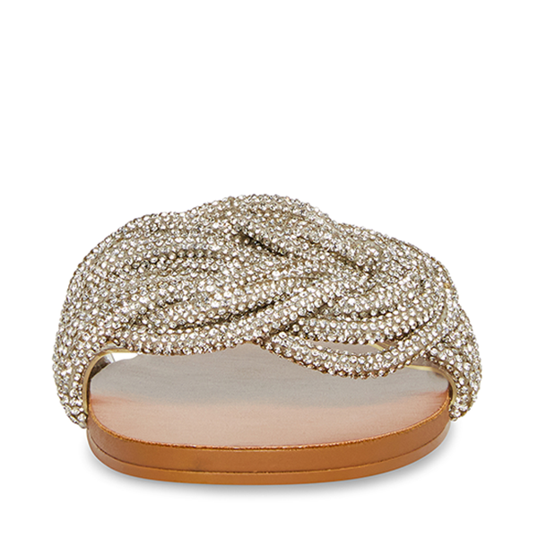 ADORE Rhinestone Sandals by Steve Madden - front view