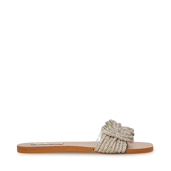 ADORE Rhinestone Sandals by Steve Madden - side view
