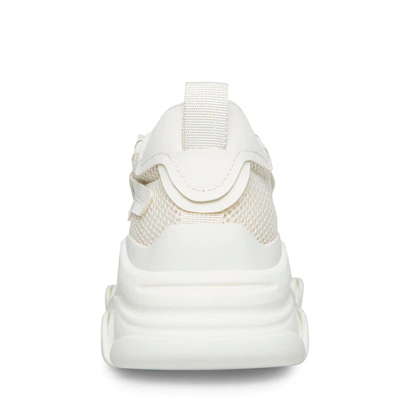 POSSESSION White Sneakers by Steve Madden - Back View - view 5