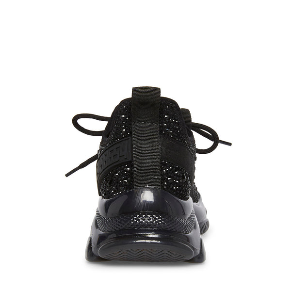MAXIMA-R Black Sneakers by Steve Madden - Back View