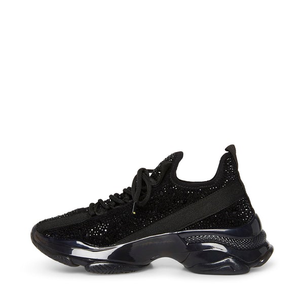 MAXIMA-R Black Sneakers by Steve Madden - Side View