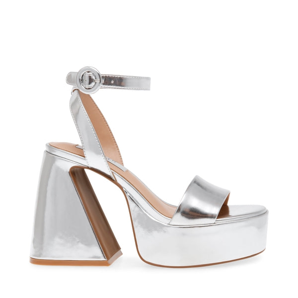 PAYSIN Silver Heels by Steve Madden - side view