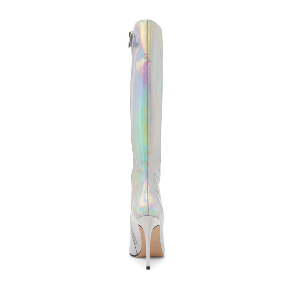 STEVE MADDEN VISSER SILVER IRIDESCENT ALL PRODUCTS