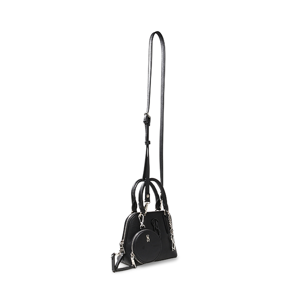 Steve Madden BRULING Black Women's Handbags Front Side View - view 2