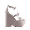 STEVE MADDEN VARIA-B SILVER SATIN ALL PRODUCTS