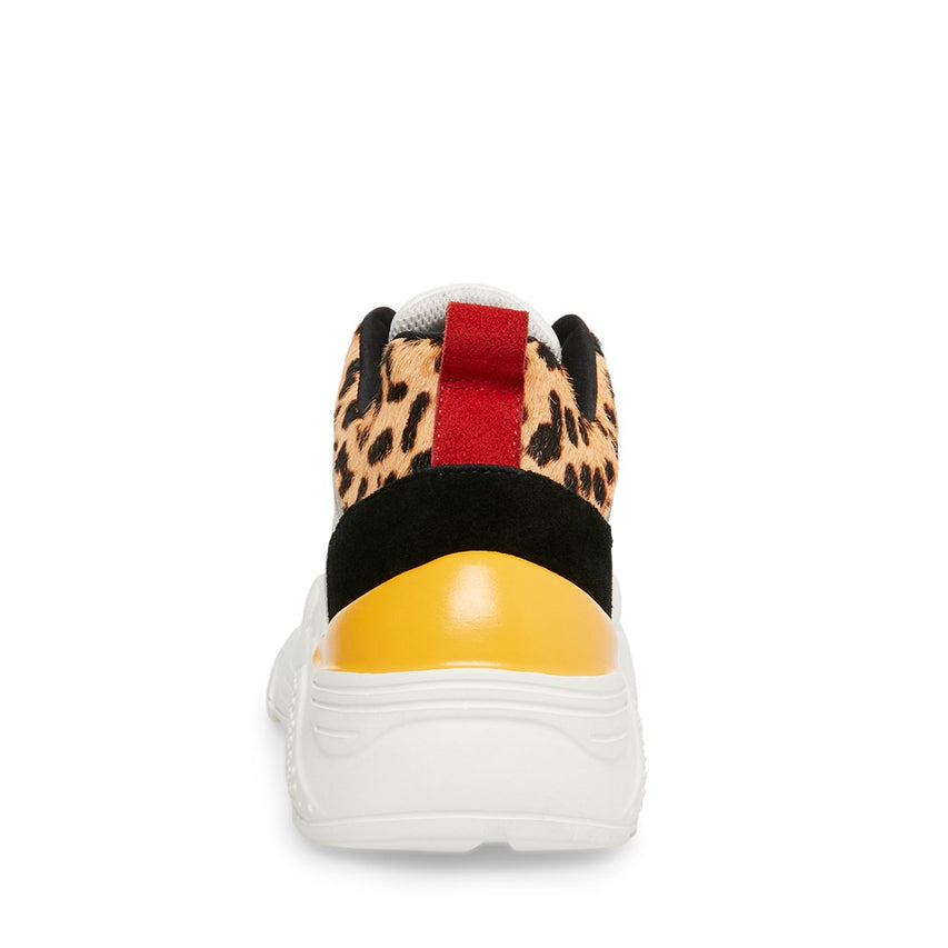 Steve Madden Antonia Leopard Sneaker Back - view 3